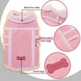 thumbnail image 5 of Dog Winter Coat - Windproof Fleece Warm Thick Dog Jacket for Snow Rainy Cold Weather - Pink Cozy Dog Coat for Small Medium Dogs - Indoor & Outdoor Use (S-XXL), 5 of 7