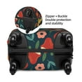 thumbnail image 4 of Fotbe Berries and Flowers Luggage Cover Protector,Suitcase Protector,Scratch and Dirt Resistant,Fits 18-32 Inch Luggage-Small, 4 of 9