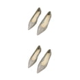 thumbnail image 3 of Sonducket 2 mocasines cómodos de fibra de cuero, zapatos de salón delicados y fáciles de cuidar para mujer, zapatos de boda con lentejuelas Type2 NO2, 3 of 6
