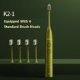 thumbnail image 5 of Cepillo de dientes eléctrico JIMOK K2, potente cepillo de dientes eléctrico ultrasónico, recargable por USB, tecnología médica blanqueadora para adultos, cepillado K2, 5 of 5