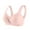 Pink, variant on Tumotour Full Coverage Bras For Women Fixed Cup Seamless Lifting Gathering Sagging Without Steel Ring Nursing Bra Color Block Oversized Soft Breathable Comfortable Beautiful Back Sports Bra