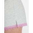 thumbnail image 3 of No Boundaries Sleep Lace Shorts, Women's XXS-3X, 3 of 4