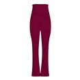 thumbnail image 7 of Women's Trousers Suit Set Casual One Shoulder High Waist Slim Fit Outfit For Daily Wear Vacation Spring Fall Season 3xl Ski Bibs Womens Outfits Dressy Casual Pant Suits for Women Dressy Womens Pant, 7 of 7