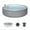 Gray, variant on Bestway SaluSpa Rome Smart AirJet Inflatable Hot Tub with EnergySense Cover