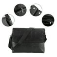 thumbnail image 1 of Muyoka Bolso de mano para hombre, bandolera de piel sintética, maletín de hombro, Vintage, Unisex, para ordenador portátil, colegio, escuela, bolso de viaje Muyoka Hogar, 1 of 7