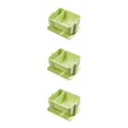 thumbnail image 2 of Transemion Makeup Sponge Bracket 2 Compartment Detachable Puff Draining Holder Green 3Set, 2 of 6