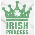 thumbnail image 2 of St Patricks Day Irish Princess Women's Graphic T Shirt Tees Brisco Brands X, 2 of 6