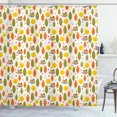 thumbnail image 1 of Ambesonne Autumn Shower Curtain, Hedgehog Trees, 69"Wx84"L, Multicolor, 1 of 3