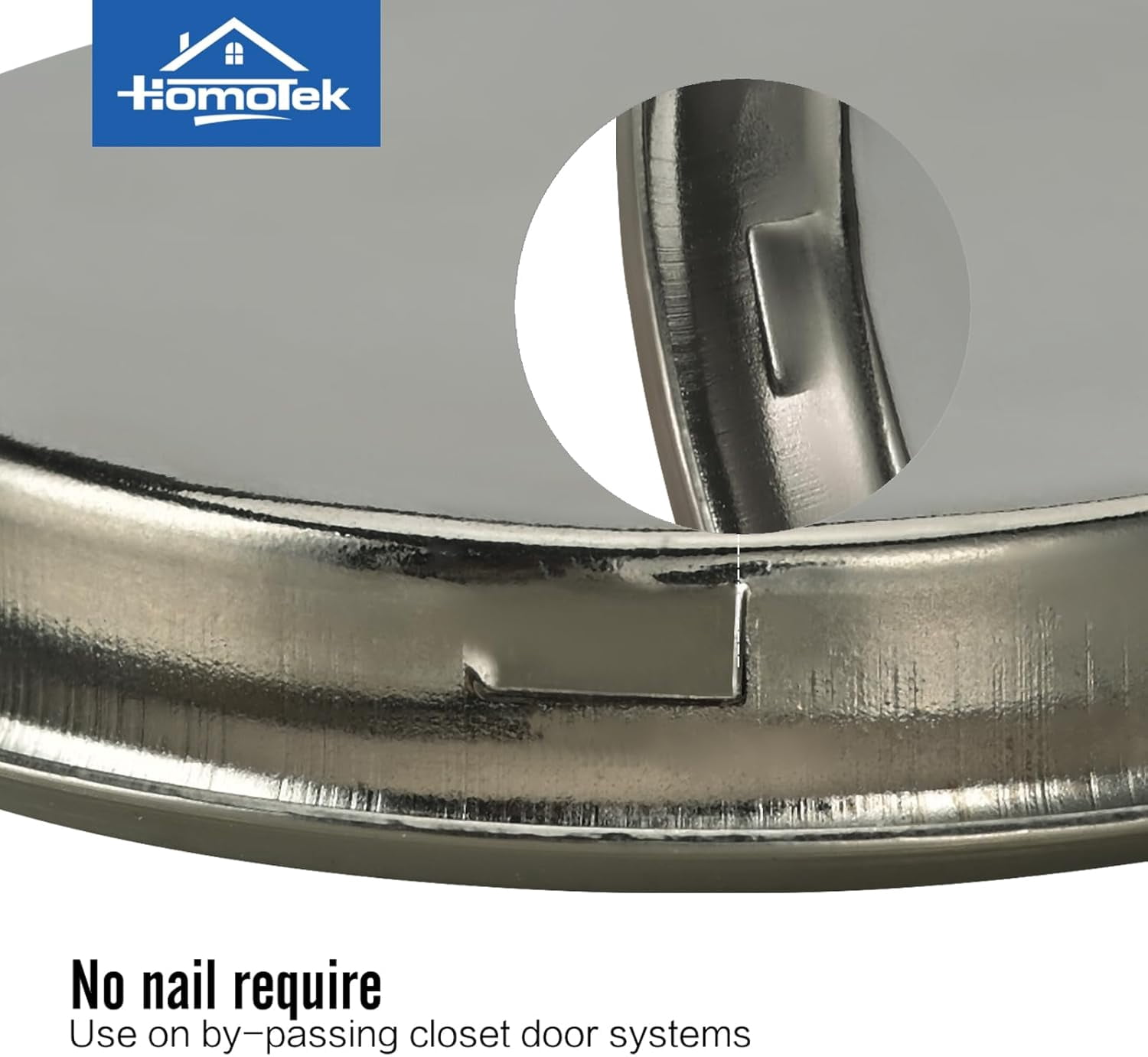 MKEUDQ-8 Pack Closet Door Finger Pull 2-1/16\u201d, Easy Snap in Installation, Antique Brass Finish, Fits a 5/16\u201dDepth x 2-1/16" Diameter Opening Hole