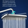 thumbnail image 3 of High Pressure Ceiling Mount Bath Top Spray Shower Head 36 0 ​​degree Rotation Eiling Mounted Design Degree Easy Installa, 3 of 6