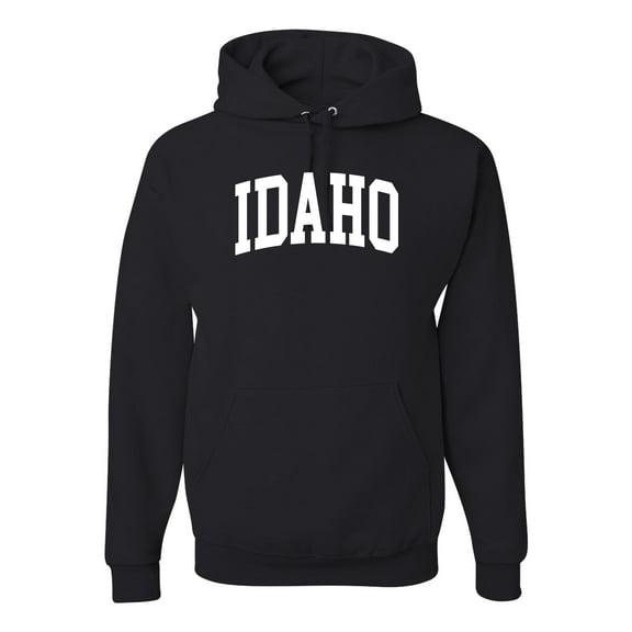 Wild Bobby State of Idaho College Style Unisex Hoodie Sweatshirt