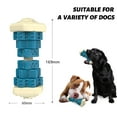 thumbnail image 2 of MASBRILL Interactive Dog Chew Toy-Brightly Colored Dog Enrichment Toy for Aggressive Chewers-Dark Green, 2 of 9