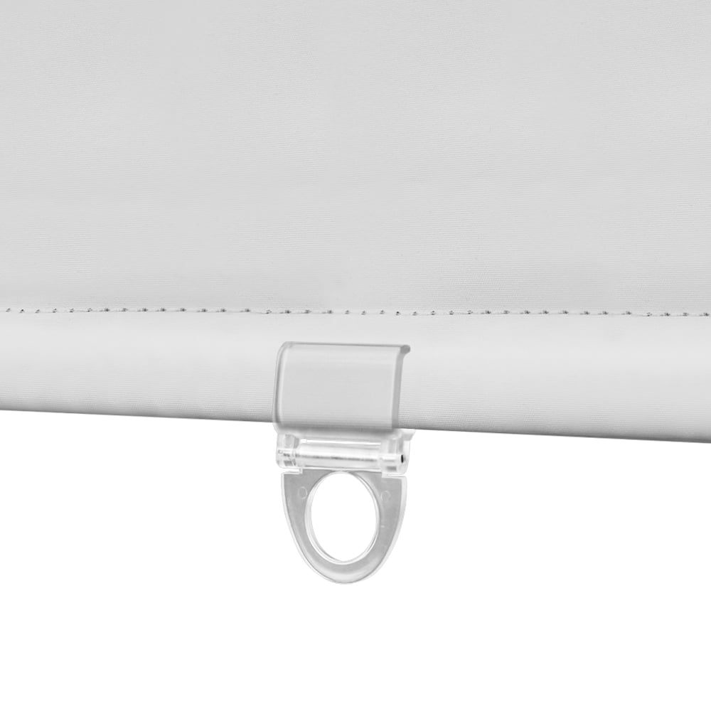 (2 pack) Mainstays Blackout Slow Release Roller Shade, 1-Piece, White, 27" W x 72" L