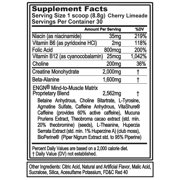 EVL Intense Pre Workout with Creatine - ENGN Energizing Pre Workout for Men Powder Drink for Lasting Energy Focus and Recovery - with Beta Alanine Caffeine and L Theanine - Cherry Limeade