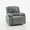 gray, variant on Danolapsi Swivel Rocker Recliner Chair for Adults with Massage and Heat,Oversized Recliner Glider Recliner Chair,Recliner Chairs Single Sofa with Vibration Massage and Heating for Living Room/Bedroom