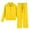 Yellow, variant on XEGLSBU Baby Girl Outfits Winter Girls Casual Tracksuit Zip up Hoodie with High Waist Wide Leg Joggers Comfort Athletic Outfit Silver Size 9-10 Years