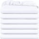 thumbnail image 1 of Sábanas ajustables Utopia Bedding King, paquete de 6 unidades, microfibra suave, color blanco, 1 of 5