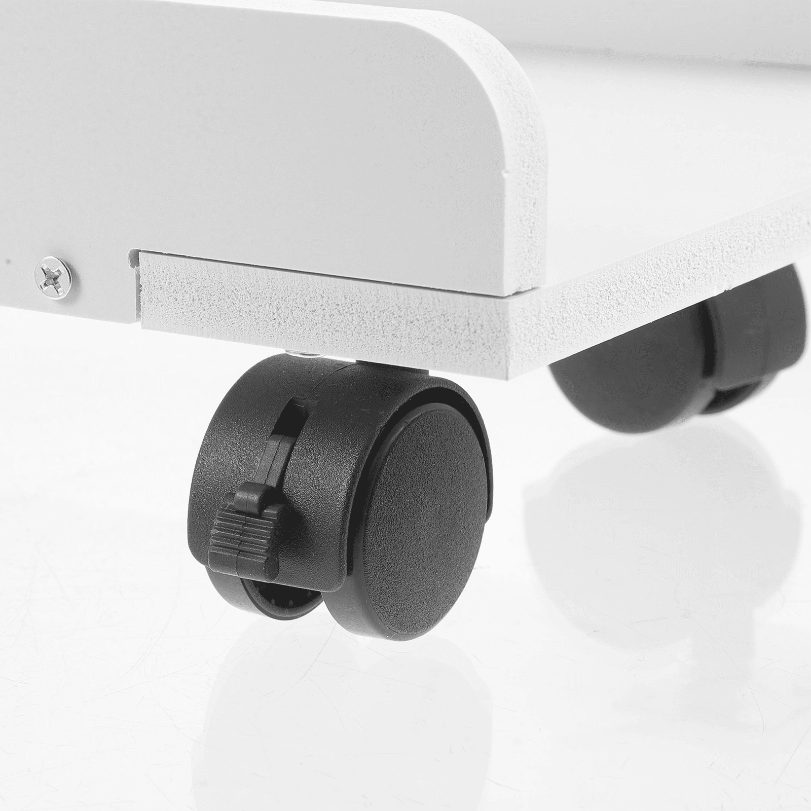 Tineasur Back to School Computer Tower Stand White 1Set 15.7X8.8In
