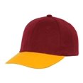 thumbnail image 1 of Curve Bill Adjustable Baseball Cap, Red/Yellow, 1 of 1