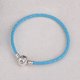 thumbnail image 1 of Pulsera con abalorio Original para mujer, cadena de serpiente de aleación de Color rosa dorado y plateado, pulseras básicas para mujer a la moda, joyería DIY Deng Xun unisex, 1 of 2