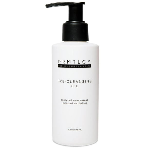 DRMTLGY Huile Pré-Nettoyante - Huile Démaquillante à Associer avec Nettoyant pour le Visage - Fond le Mascara, Maquillage, & Préparations pour le Nettoyage, 5 fl oz