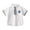 White@GC@, variant on CONZONE Toddler Baby Boys School Uniform Polo Shirts Casual Plane Graphic Short Sleeve Buttons T-Shirt for Boys Lapel Lightweight Loose Fit Kids Spring Summer Tops