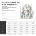 thumbnail image 6 of Goofa Cute Colorful Animal Printed Women's UPF 50+ Sun Protection Hoodie Jacket Lightweight Long Sleeve Sun Shirt for Women with Pocket Hiking Outdoor-, 6 of 9