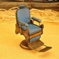 thumbnail image 4 of Iron Model Crafts Barber Chair -Metal Decoration Furnishings Tinplate, 4 of 5