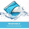 thumbnail image 3 of Ajustador de cinturón de seguridad para niños, cojín para cinturón de seguridad para niños, cinturón de seguridad suave universal, soporte para el cuello para niños y niñas, azul, 3 of 5