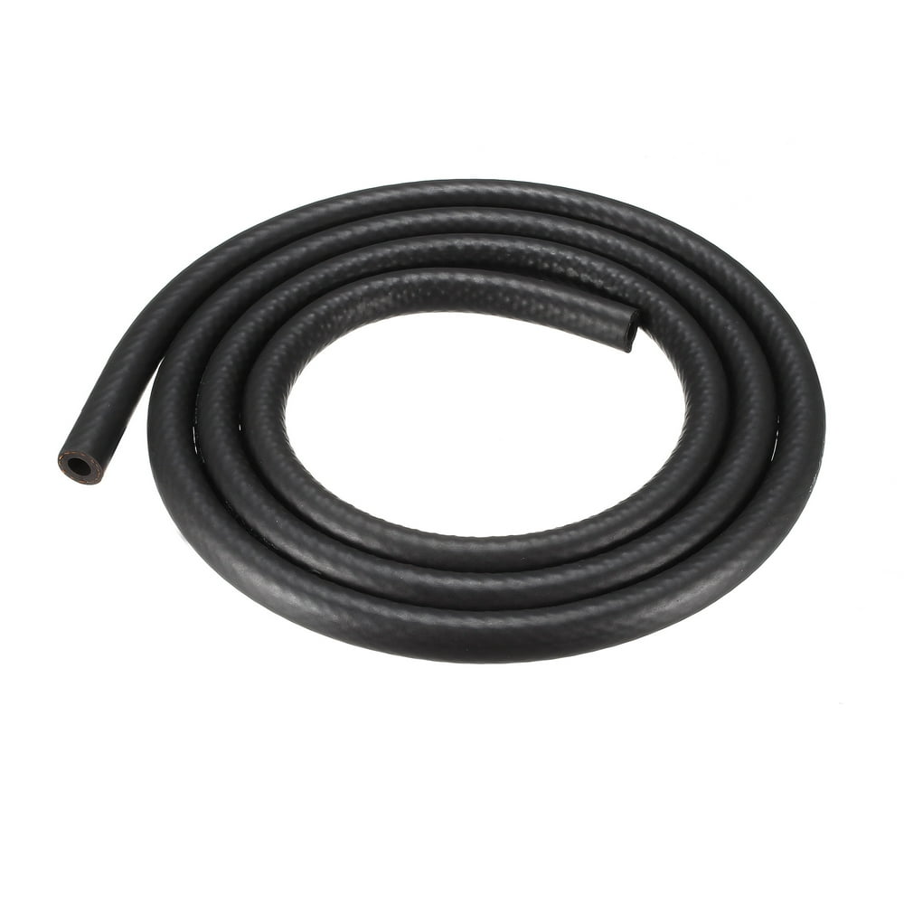 Fuel Line Fuel Hose Rubber 1/4"(6mm) I.D. 1.5M/4.9FT Diesel Petrol Hose