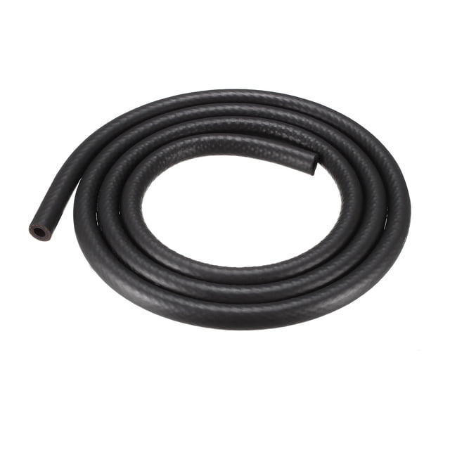 Manguera de línea de combustible de caucho 1/4"(6mm) I.D. 1.5M/4.9FT manguera de diésel gasolina tubo de motor