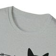 thumbnail image 3 of Cat Meow, Gildan Unisex Softstyle T-Shirt, Fur Parents Graphic Tee, S-3XL, 3 of 3