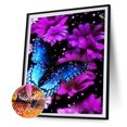 thumbnail image 1 of Cuadros Decorativos DIY diamante pintura mariposas completo cuadrado taladro arte hogar imagen (W1128) Wdftyju embutido en tela, 1 of 9