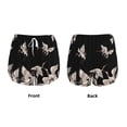 thumbnail image 5 of Haiem Japanese White Crane Women's 2 in 1 Running Shorts - Lightweight Athletic Workout Gym Yoga Breathable Sports Shorts Liner with Phone Pockets-X-Large, 5 of 9