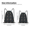 thumbnail image 2 of Lukts Play Hockey Pattern Drawstring Backpack Bag Sport Gym Sackpack,String Backpack Sport Bag Sack,Cinch Tote Gym Backpack-Medium, 2 of 6