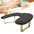 thumbnail image 6 of Dualoai Nail Arm Rest Folding Nail Art Accessories U Shape Salon Tool for Woman Home Black, 6 of 9