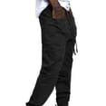 thumbnail image 4 of Pantalones Jogger de Sarga para Hombre VICTORIOUS Negro Talle Grande, 4 of 5