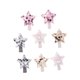 thumbnail image 3 of Assorted Color Star Hair Clips with Bling Sequin for Girls and Women's Perfect for Various Hairstyles 8pcs, 3 of 4