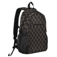 thumbnail image 2 of JIALIOU 14" Laptop Backpack Waterproof Airline Approved Stylish Casual Daypack for Travel Business College Work, Elegant Grid Lines, 2 of 8