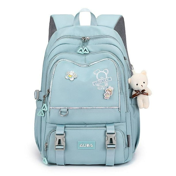 Mochilas escolares para niñas, mochila grande kawaii para escuela primaria, mochila escolar, mochila de viaje impermeable para niños