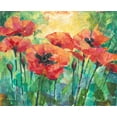 thumbnail image 2 of Kroeker, Wendy 24x20 White Modern Wood Framed Museum Art Print Titled - Oriental Poppies, 2 of 4