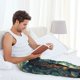 thumbnail image 5 of Balery Enchanted Forest Skull Path Pantalones de pijama para hombre, pijama ultraligero, pantalón de descanso-Large, 5 of 6