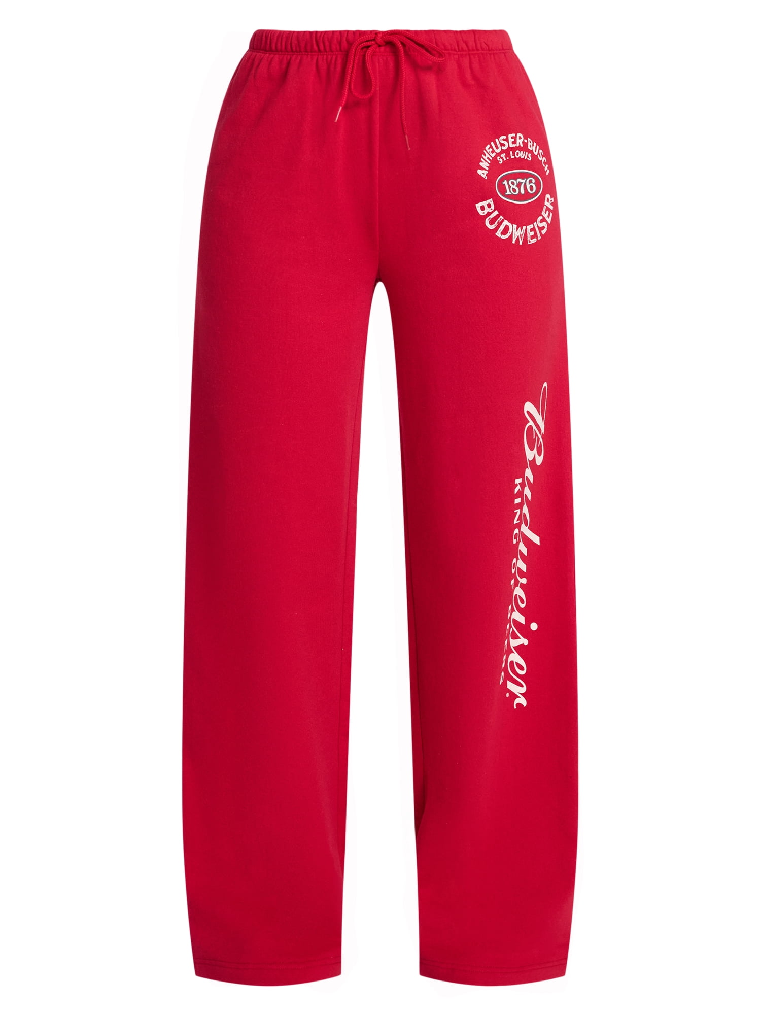 Budweiser Women's Graphic Fleece Pants, Sizes XXS-XXL