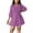 Purple, variant on Aayomet Dresses For Teens Women's 2024 Summer Bohemian Strapless Off Shoulder Lace Trim Backless Flowy A Line Beach Long Maxi Dress,Purple M