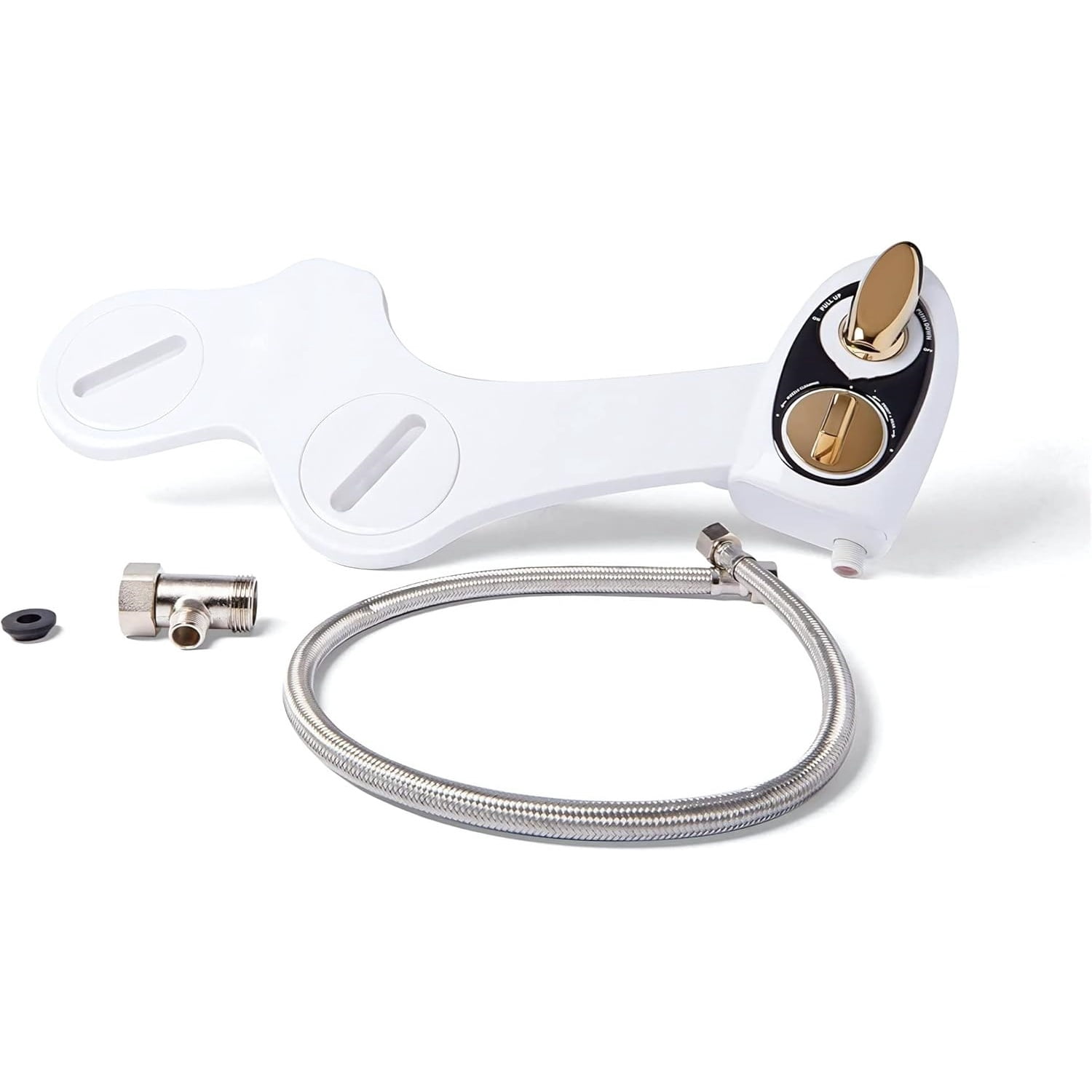 Non electric bidet attachment for your toilet seat – Water Sprayer, Save your Money on toilet paper and Reduce Waste