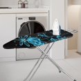 thumbnail image 2 of HELLHERO Replacement Valentines Day Ironing Board Cover Easy Fit Soft Elastic Edge, Dragonfly Rose Flowers, 2 of 5