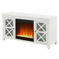 thumbnail image 5 of Evelyn&Zoe Colton Rectangular TV Stand with Crystal Fireplace for TV's up to 55", White, 5 of 10