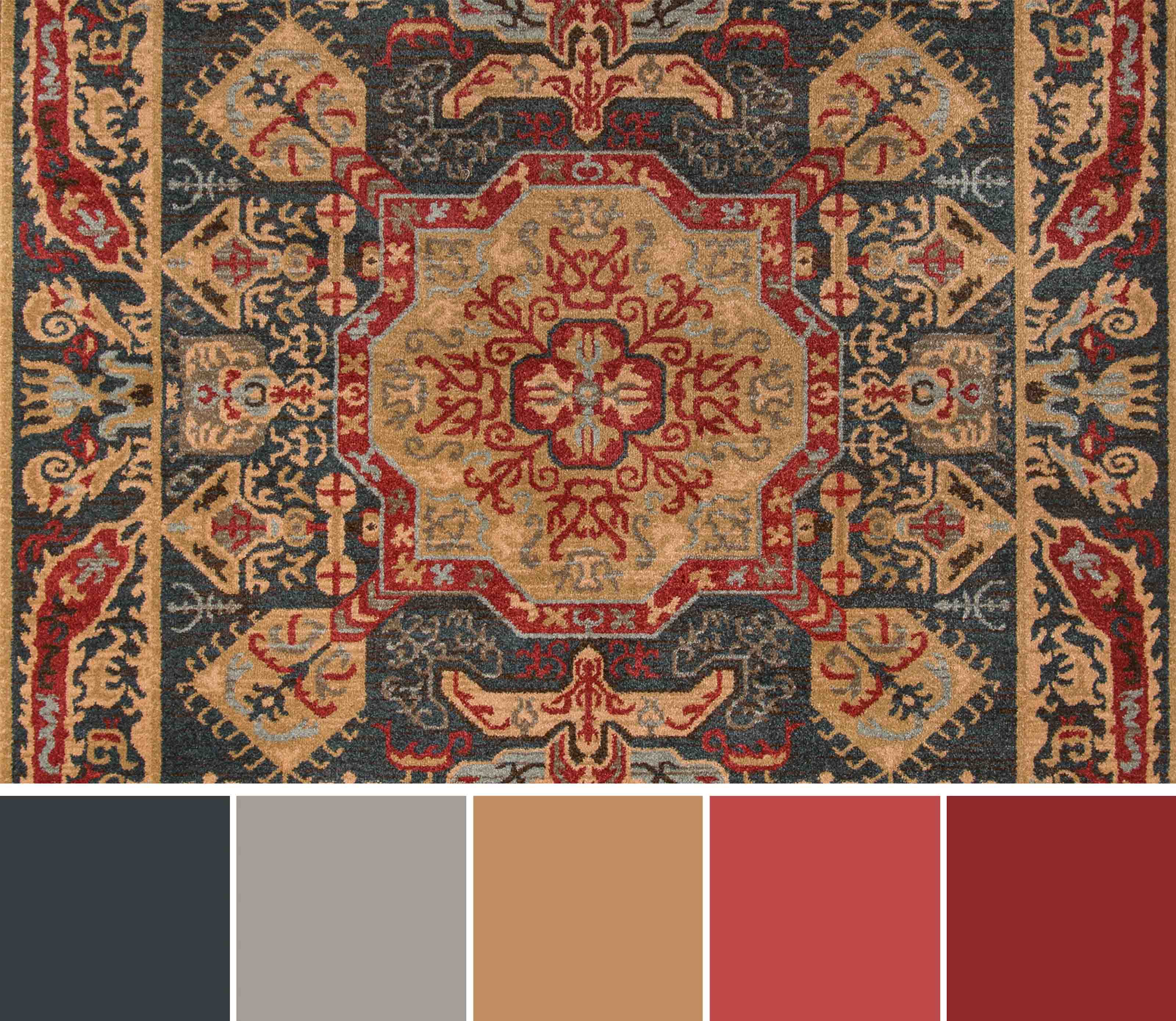 ECARPET Sofia Tapis de Couloir pour Salon, Chambre, Salle A Manger, Entrée, Couloir et Plus Encore.