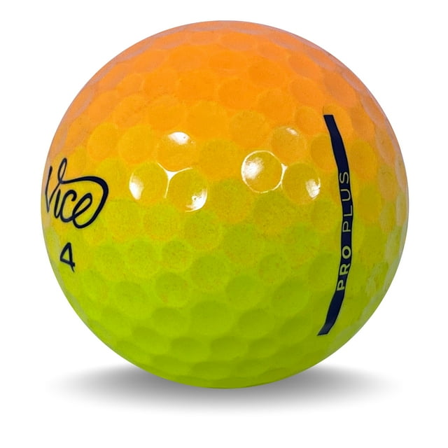 12 Vice Pro Plus Shade 5A par Mulligan Golf Balls - Balles de Golf Usagées