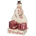 thumbnail image 2 of Primitives by Kathy Christmas Countdown Wood Blocks Set, Snowman, 3 Piece, 2 of 2